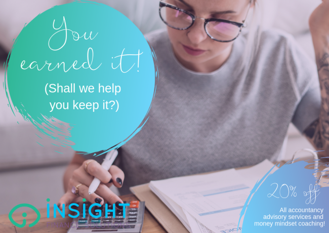 social_Insight_Finance_Solutions_Flyer 20 per cent off services at Insight Finance Solutions